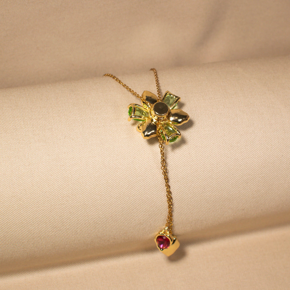 Flora Cascade Pendant (no earrings)