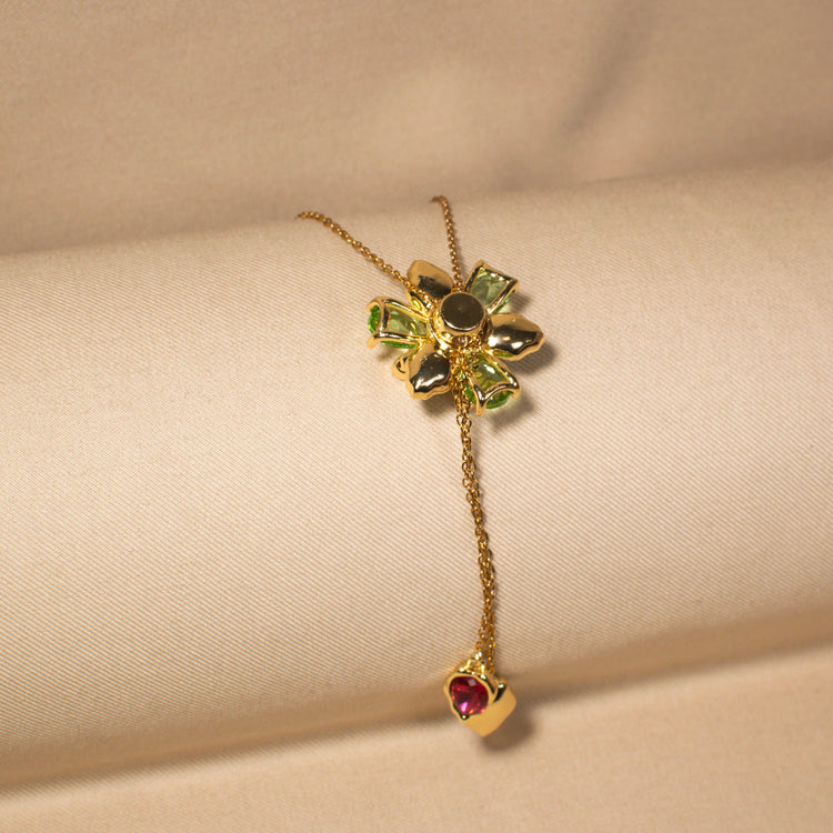 Flora Cascade Pendant (no earrings)