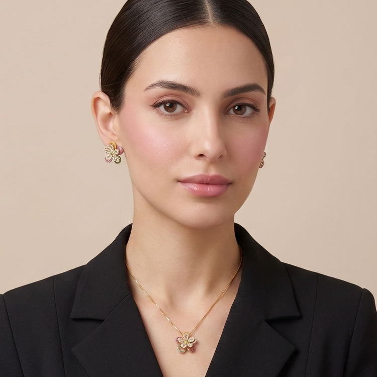 Flora Fantasy Pendant Set
