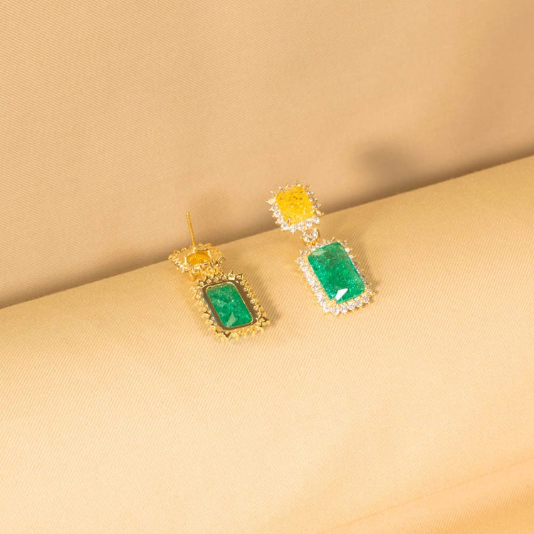 Gia Statement Danglers -  Edgy Collection