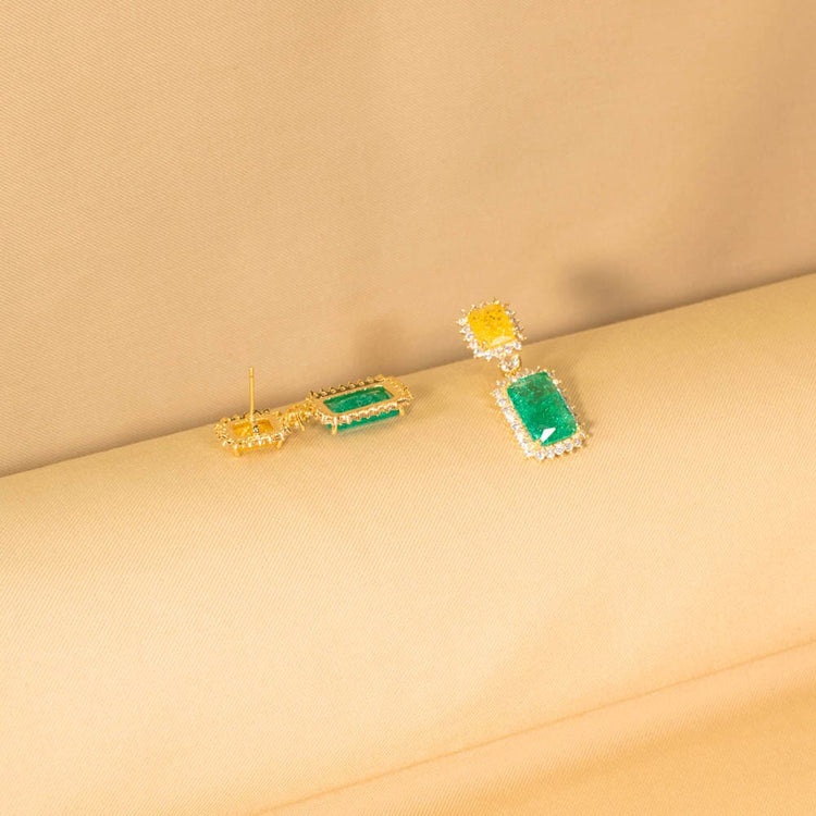 Gia Statement Danglers -  Edgy Collection