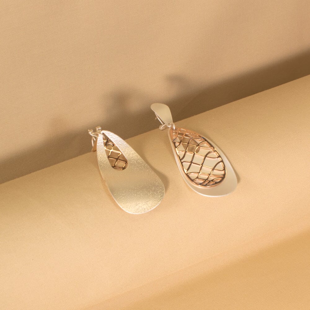 MeshMuse Statment Earrings - Edgy Collection