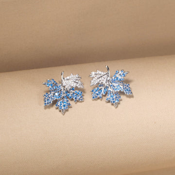 Frosty Maple Earrings