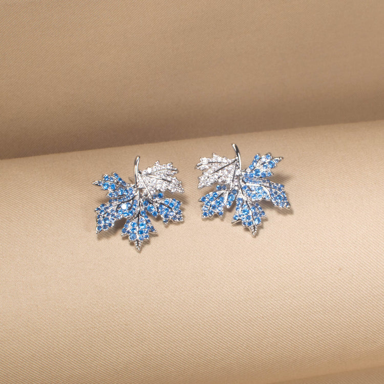 Frosty Maple Earrings