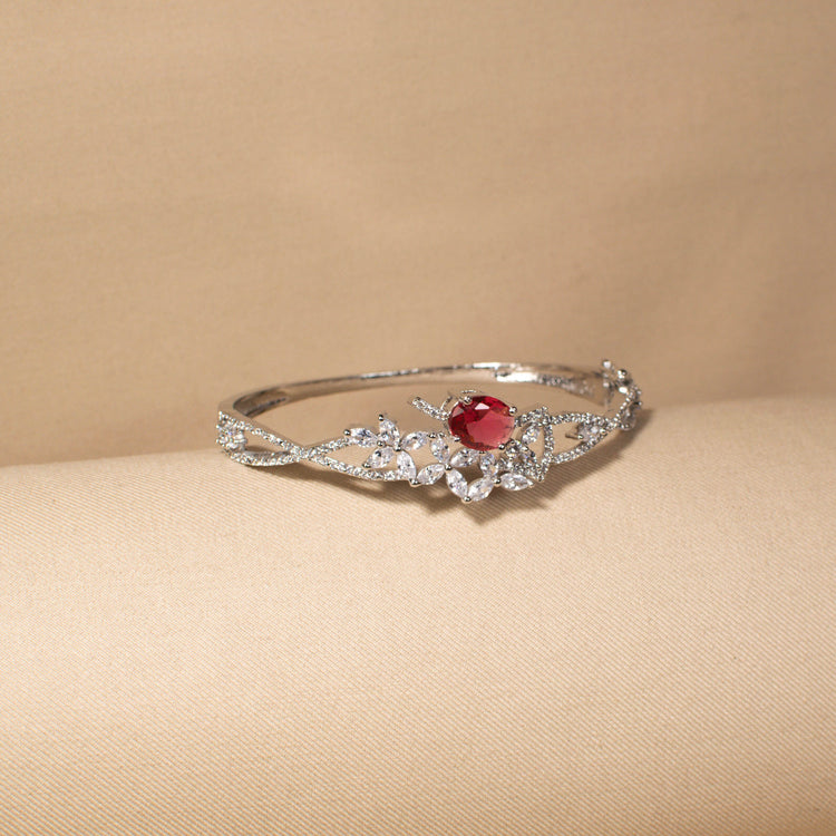 Garnet Glade Bangle