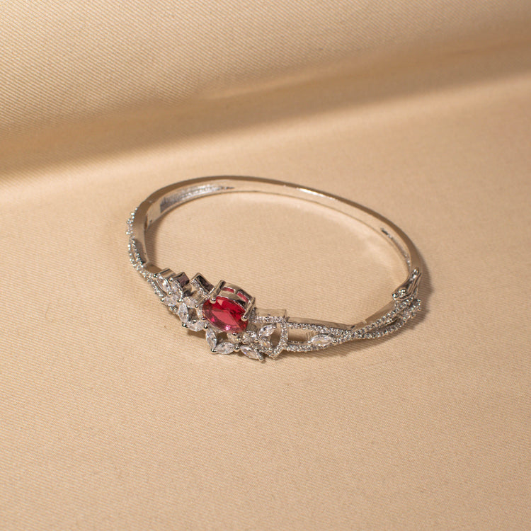 Garnet Glade Bangle