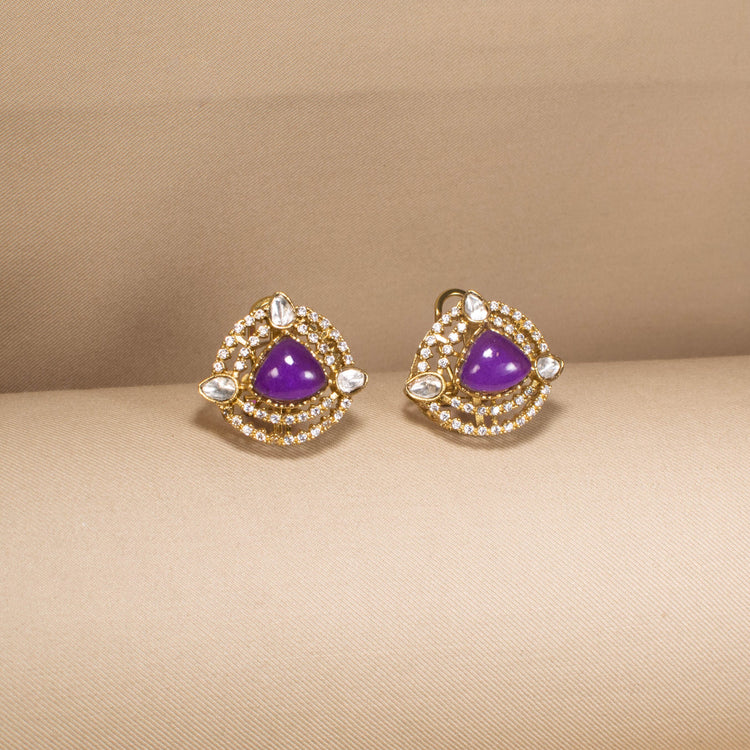 Gilded Grape Studs