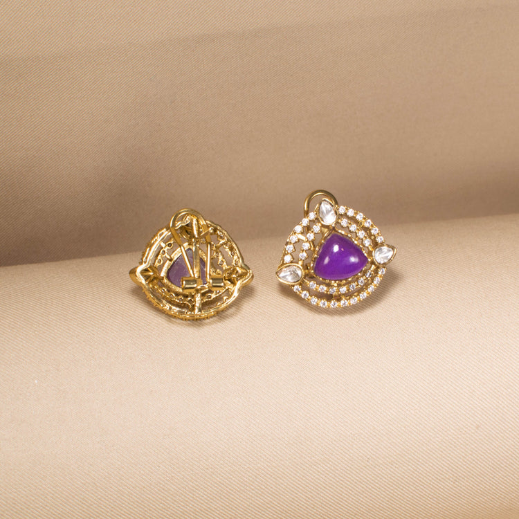 Gilded Grape Studs