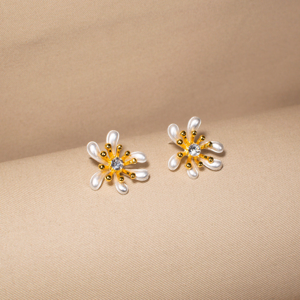Gilded Jasmine Studs