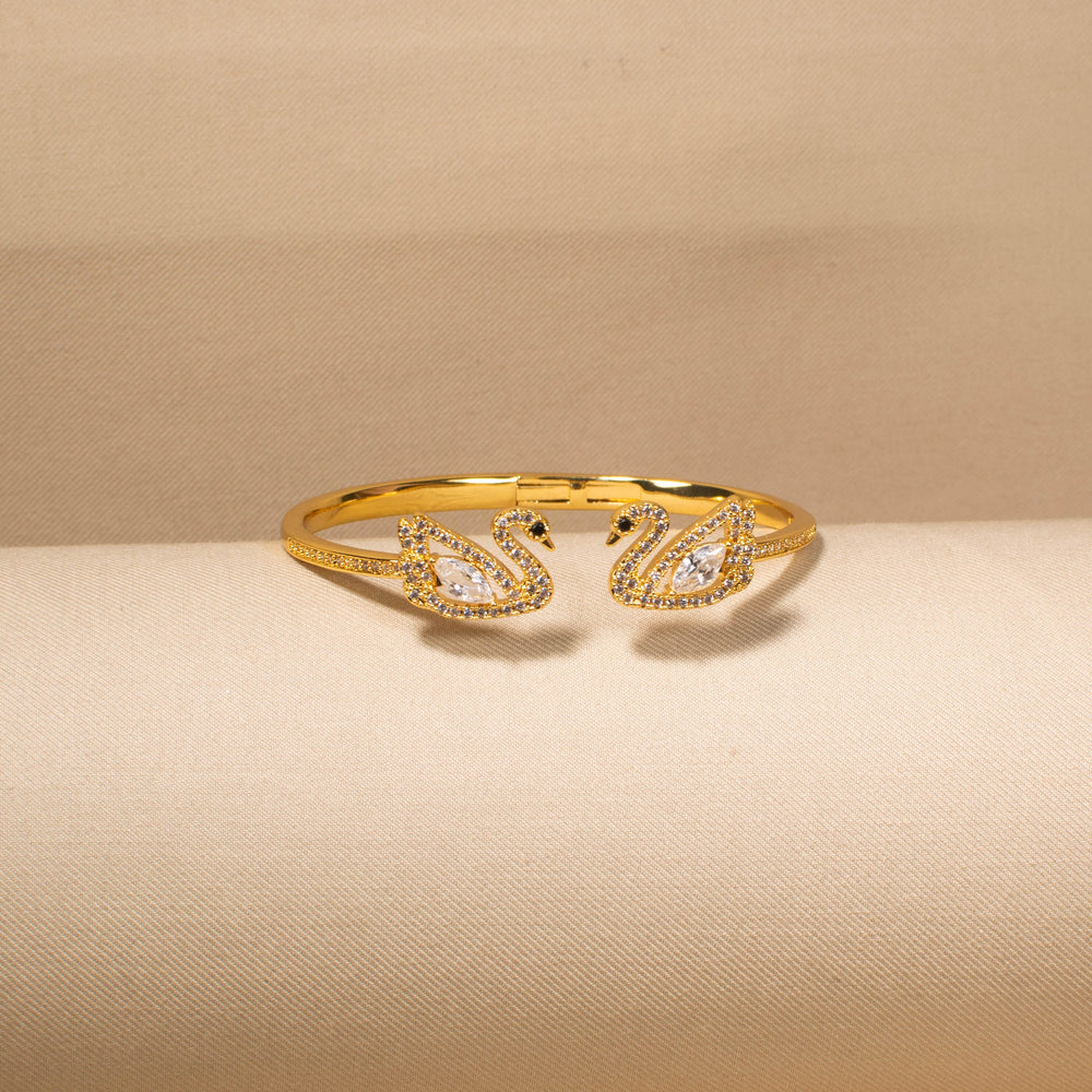 Gilded Swan Lake Bracelet