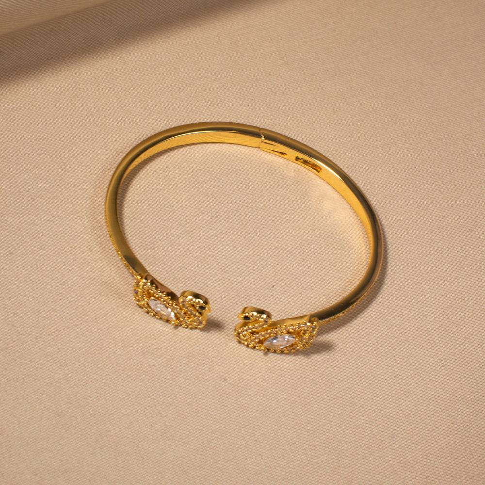 Gilded Swan Lake Bracelet