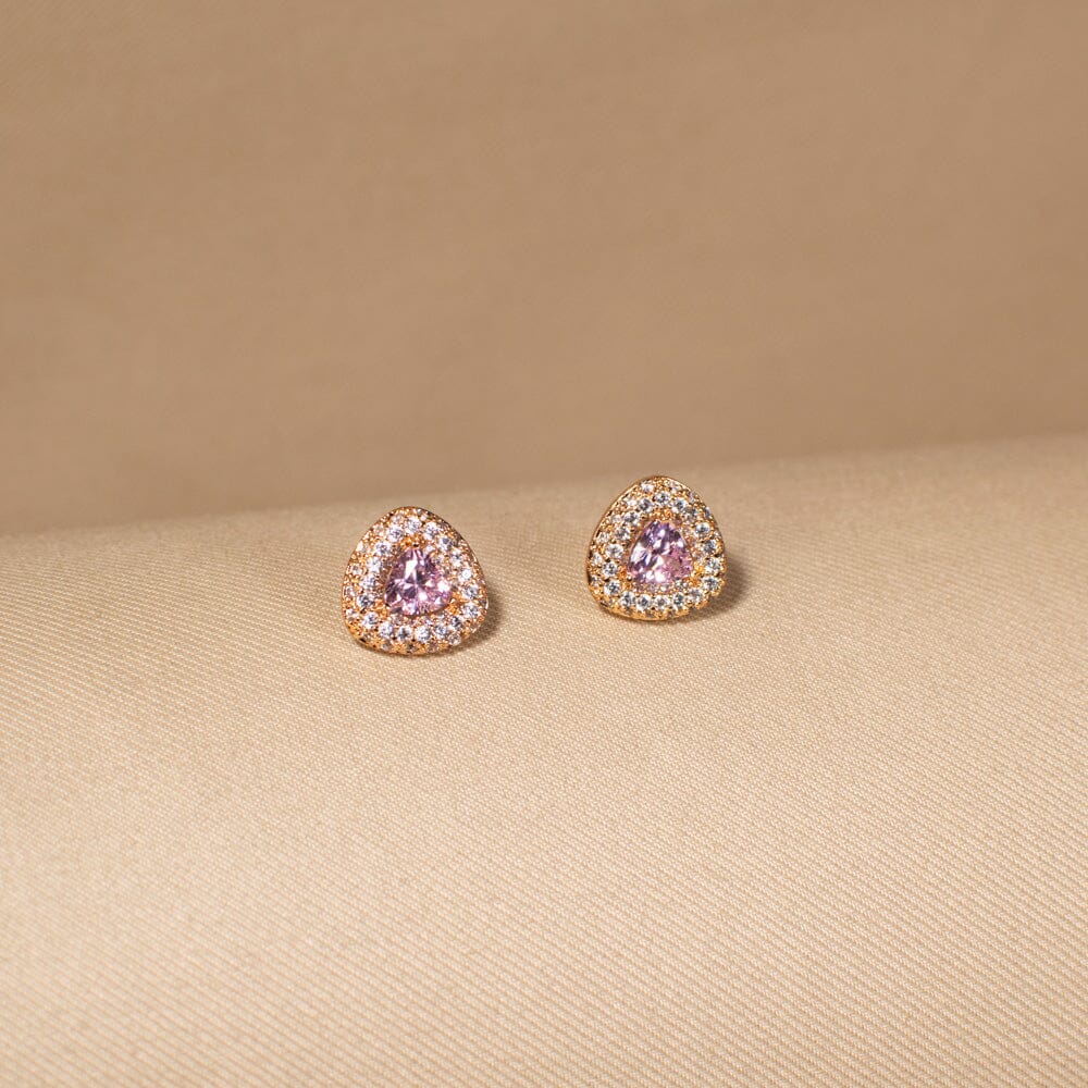 Glam Blush Studs