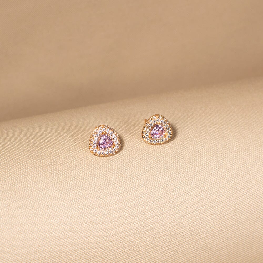 Glam Blush Studs