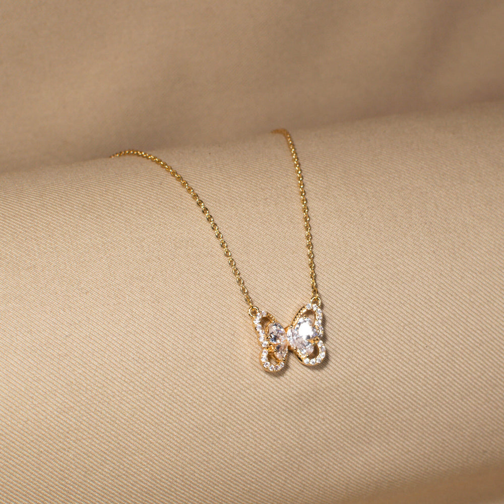 Glimmer Wing Pendant Set