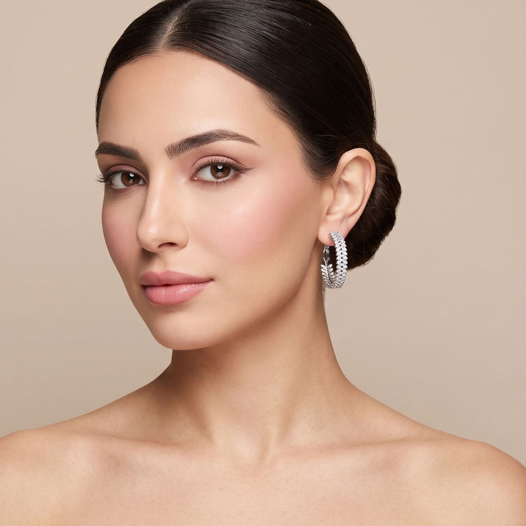 Glistening Galaxy Hoops