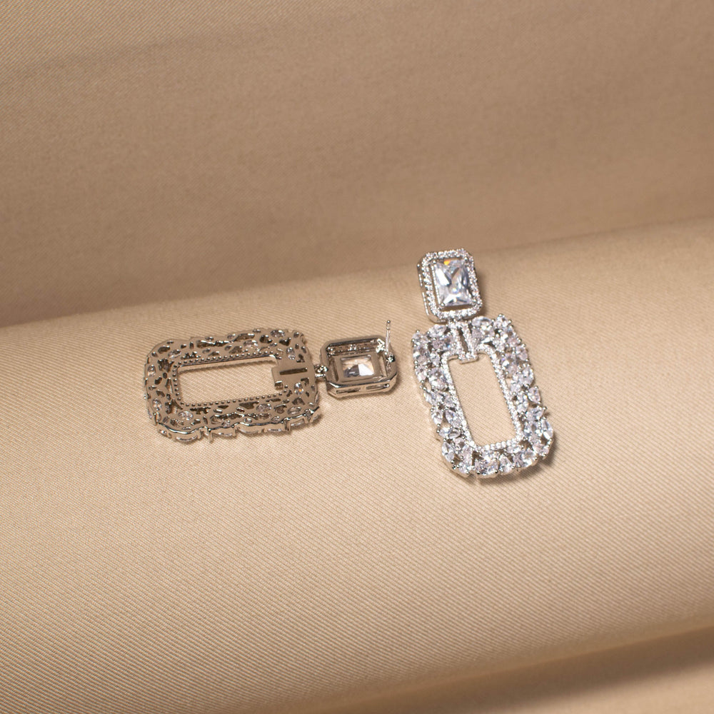 Glitz & Glam Frame Earrings