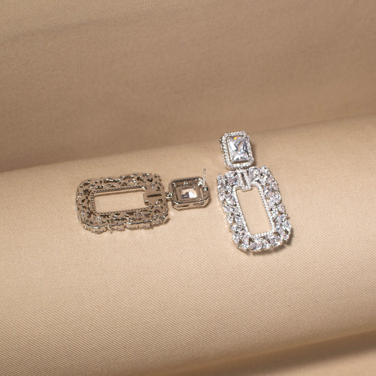 Glitz & Glam Frame Earrings