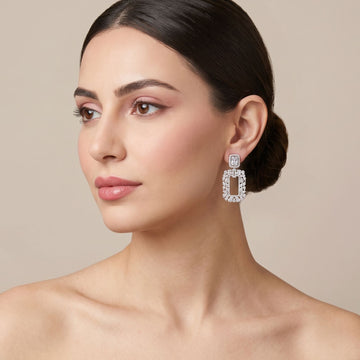 Glitz & Glam Frame Earrings
