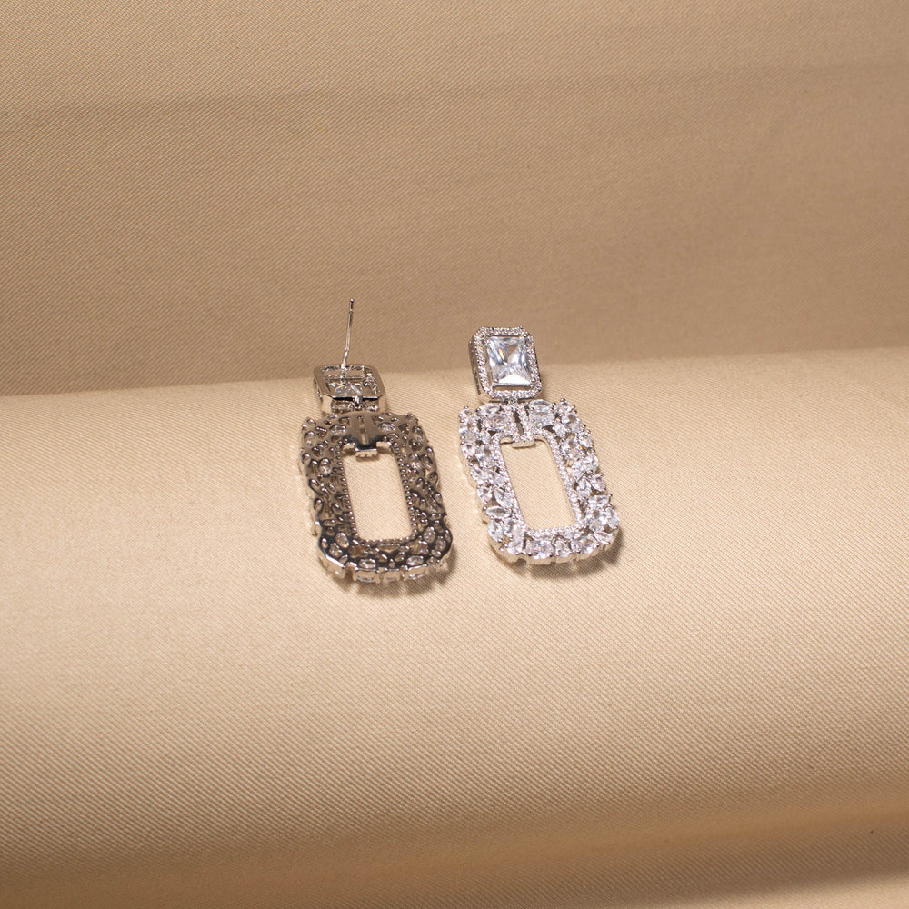 Glitz & Glam Frame Earrings