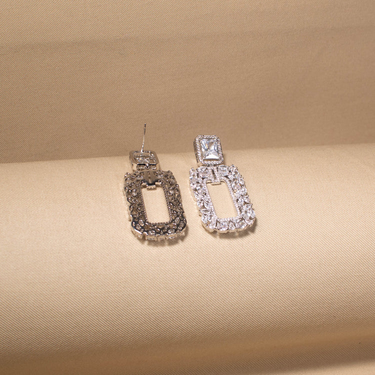 Glitz & Glam Frame Earrings