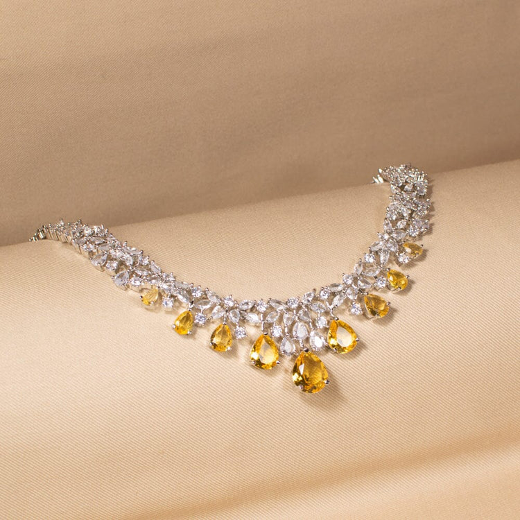 Glow Drop Luxe Necklace Set-Glitterati Collection
