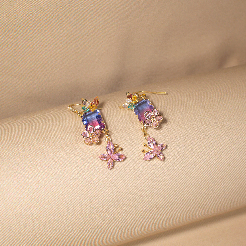 Glow-Getter Butterflies Earrings