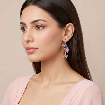 Glow-Getter Butterflies Earrings