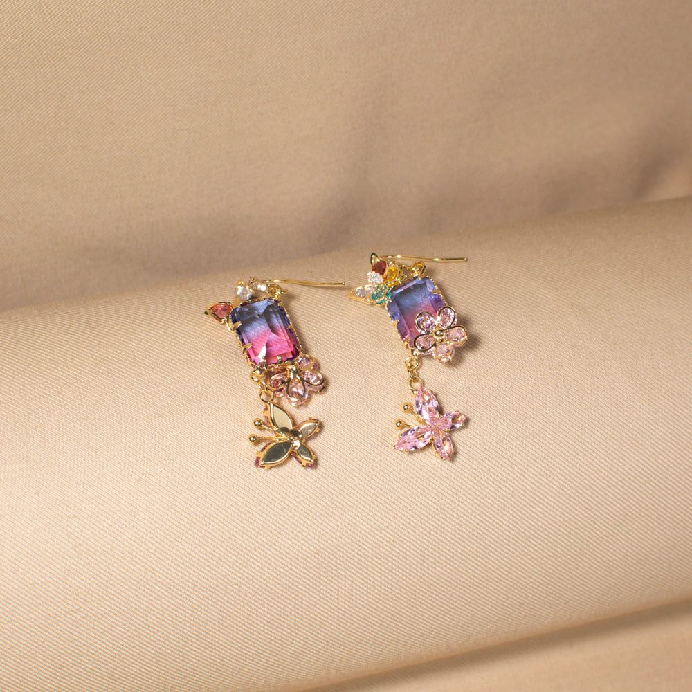 Glow-Getter Butterflies Earrings