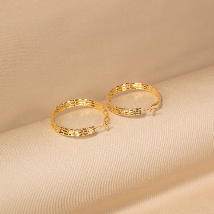 Glow Hoops Earrings- Minima Collection