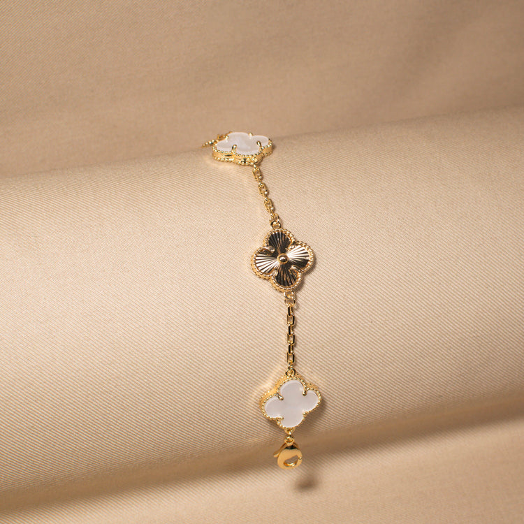 Golden Clover Bracelet