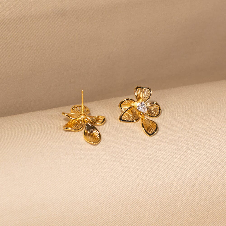Golden Glint Studs - Edgy Collection