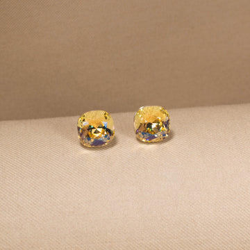 Golden Glow Cushion Studs