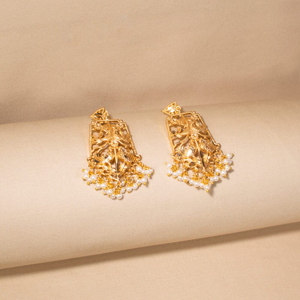 Golden Heritage Necklace Set - Alankar Collection