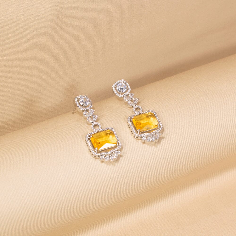 Golden Hour Necklace Set-Yellow-Glitterati Collection
