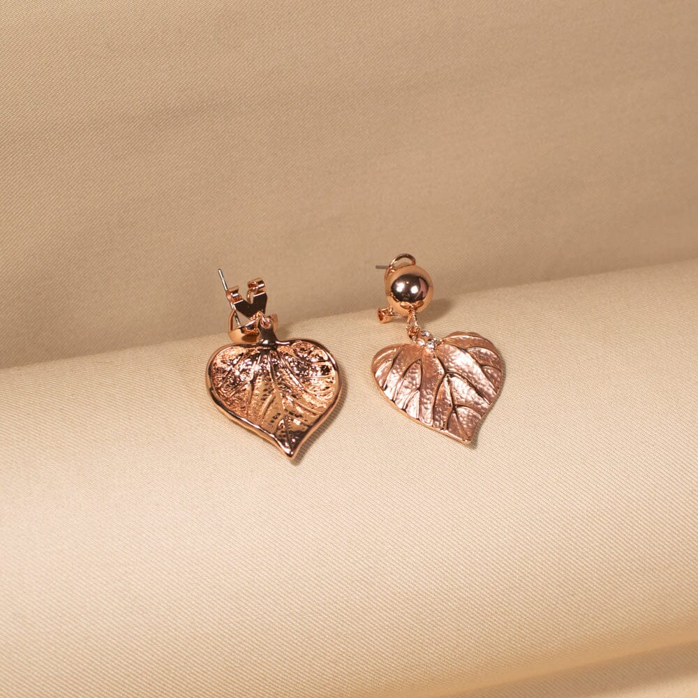 Golden Leaf Earrings