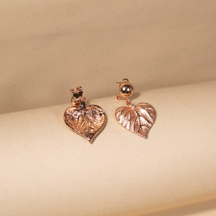 Golden Leaf Earrings