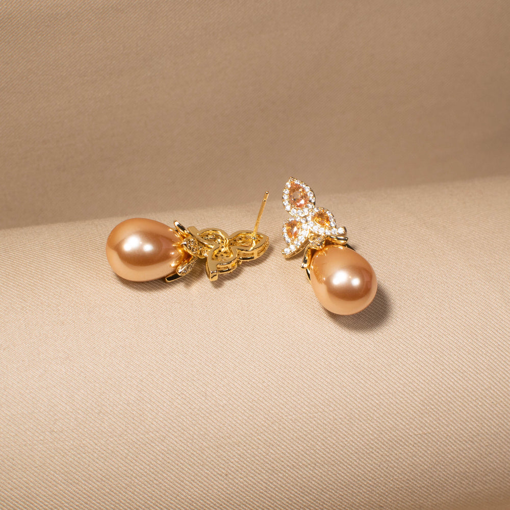 Golden Monarch Pearl Drops