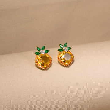 Golden Pineapple Punch Studs