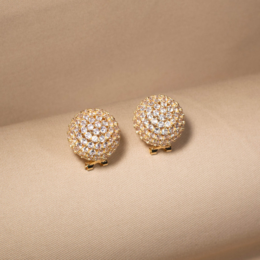 Golden Sparkle Studs