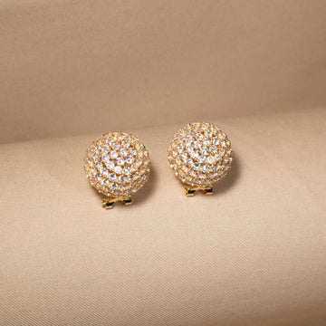 Golden Sparkle Studs