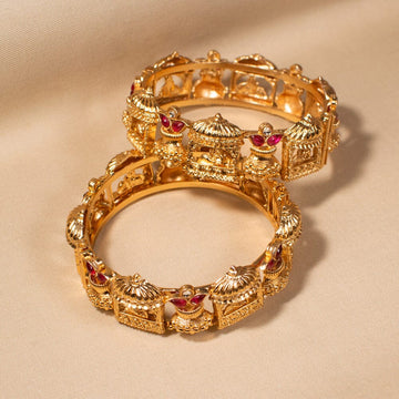 Gopuram Openable Kada - Pratha Collection