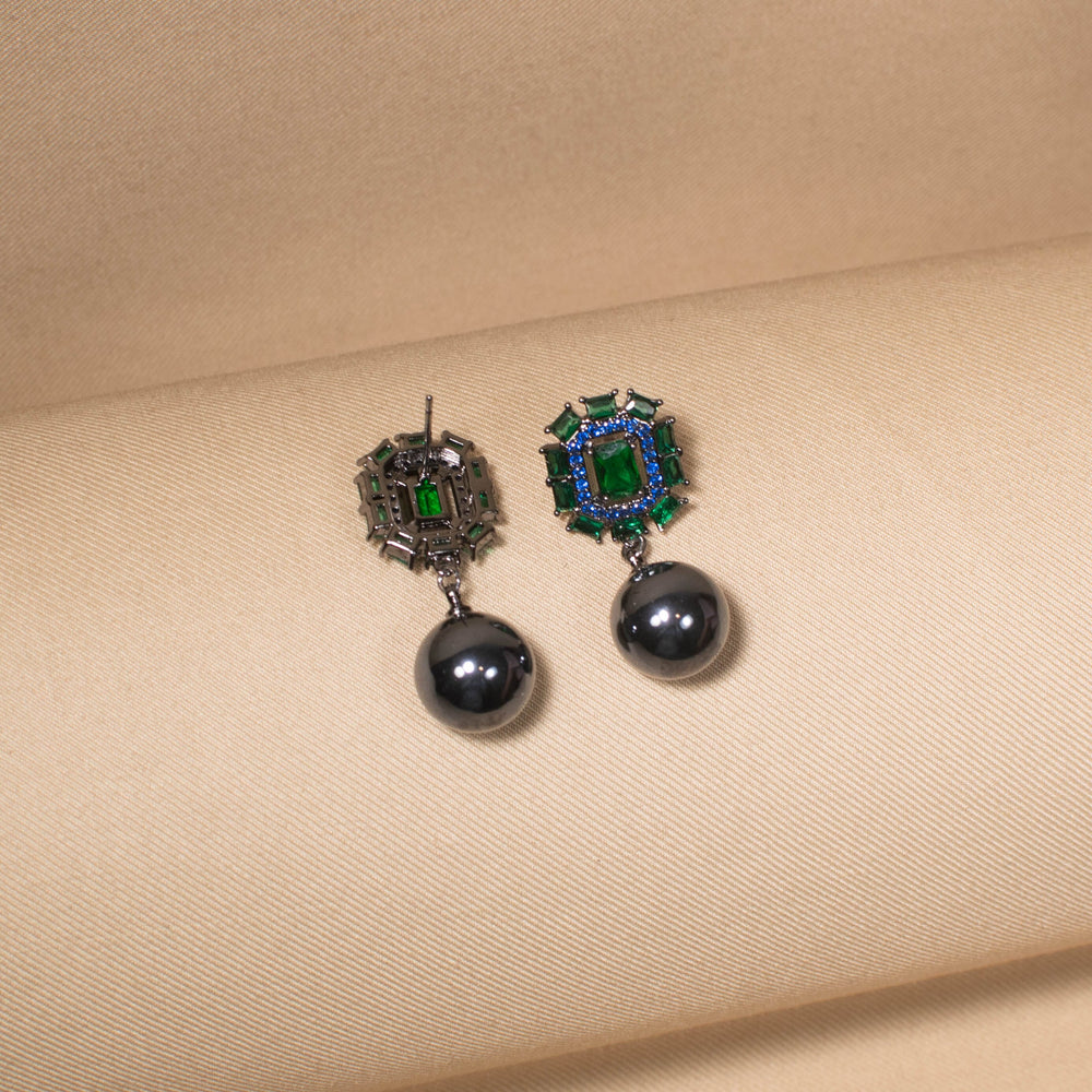 Gothic Glamour Drop Earrings