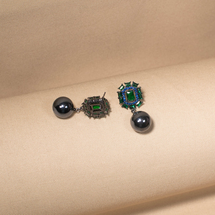 Gothic Glamour Drop Earrings