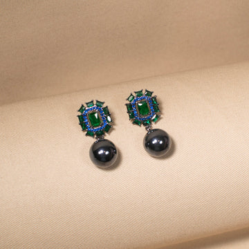 Gothic Glamour Drop Earrings