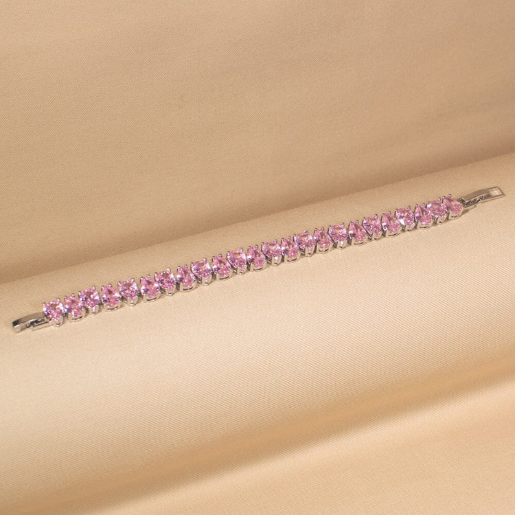 Grace Bracelet-Pink-Glitterati Collection