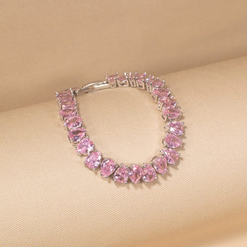 Grace Bracelet-Pink-Glitterati Collection
