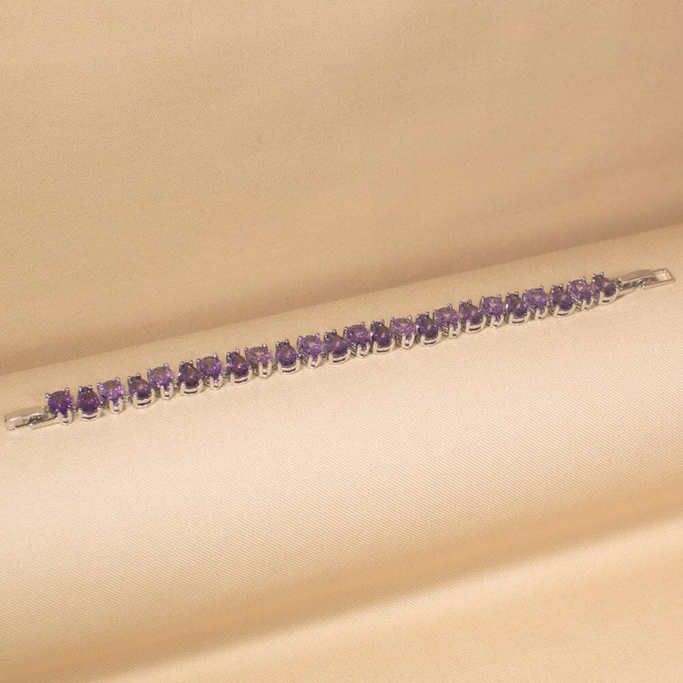 Grace Bracelet-Purple-Glitterati Collection