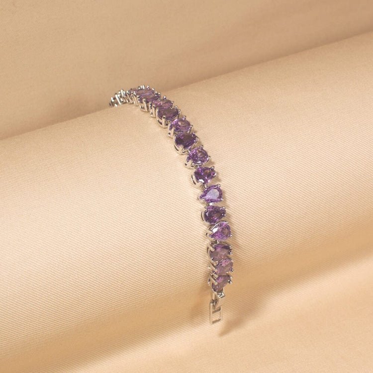 Grace Bracelet-Purple-Glitterati Collection