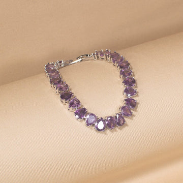 Grace Bracelet-Purple-Glitterati Collection