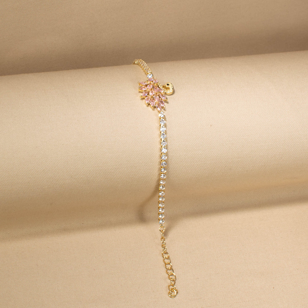 Graceful Swan Serenade Bracelet